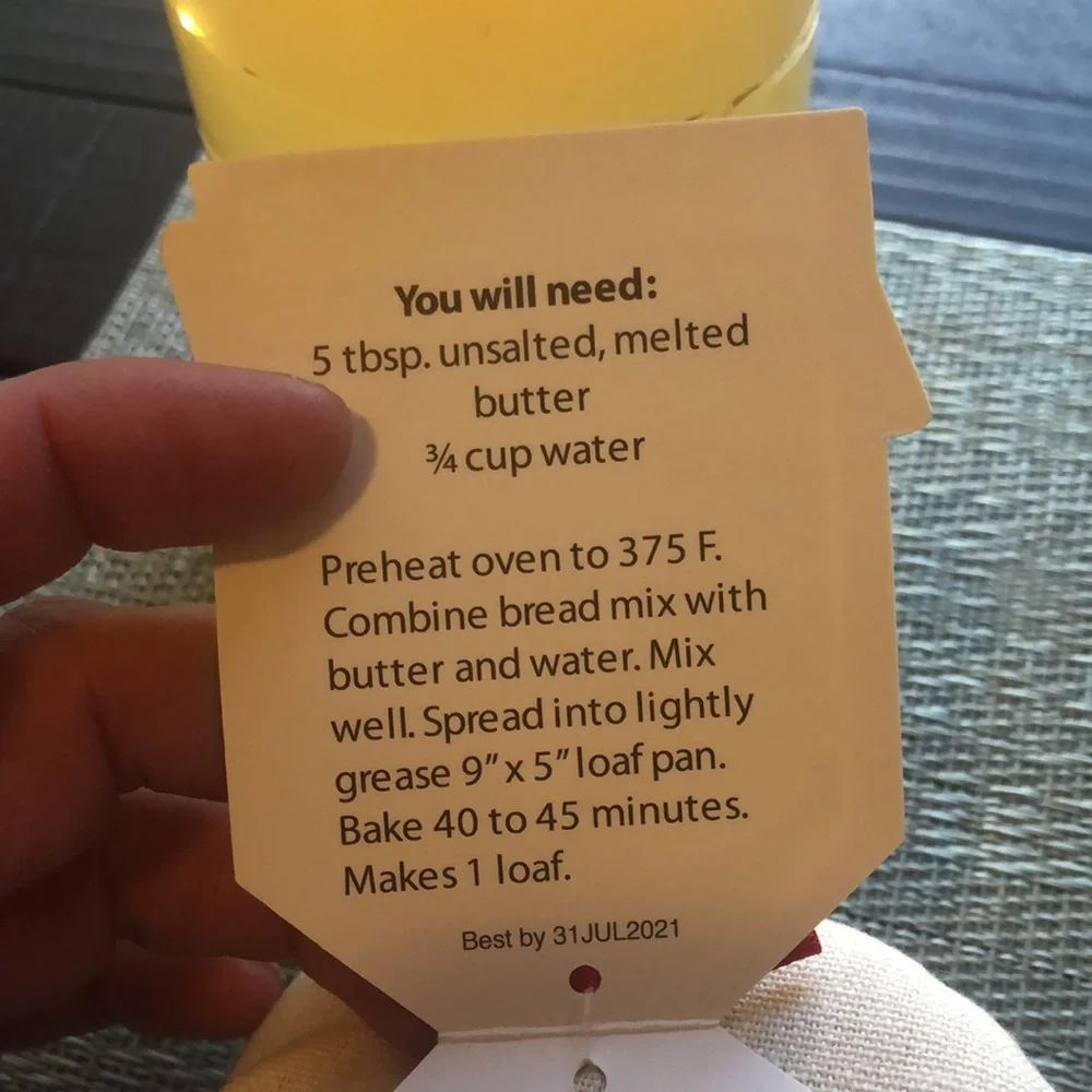 #23 Oven Mitt with Bread Mix